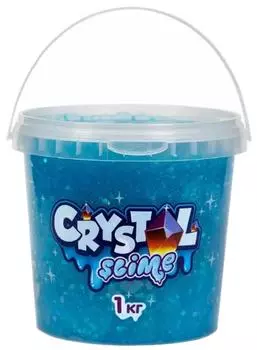 Игрушка Slime Crystal Слайм голубой 1кг