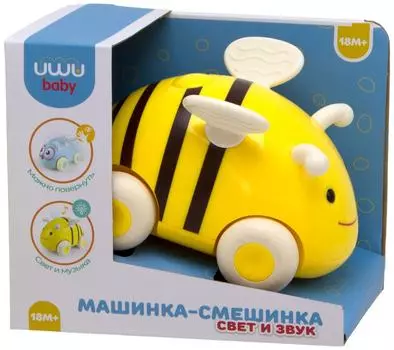 Игрушка Uwa Baby Машинка-смешинка