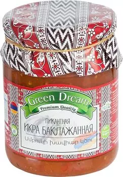 Икра Green Dream баклажанная пикантная 545г