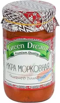 Икра Green Dream морковная 380г