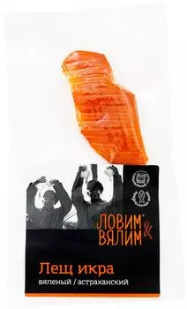 Икра Ловим Вялим леща вяленая 35г