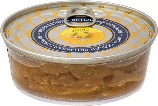 Икра сельди Путина ястычная соленая в масле 160г