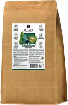Ионитный субстрат Zion для хвойных растений 3.8кг