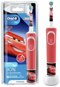 Электрическая зубная щетка Oral-B Kids Тачки