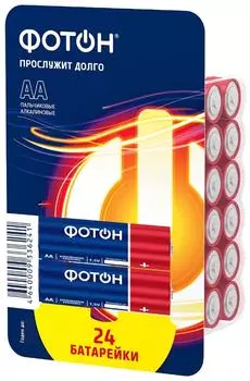 Элемент питания Фотон LR6 PB24 24шт