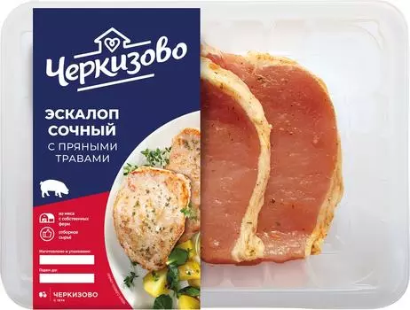 Эскалоп Черкизово сочный с пряными травами 300г