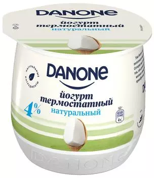 Йогурт Danone Термостатный 4% 160г