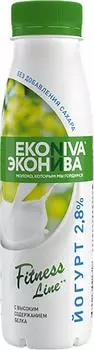 Йогурт питьевой ЭкоНива Натуральный 2.8% 300г