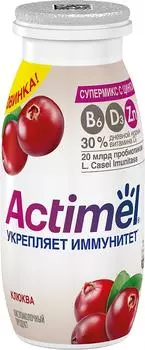 Йогурт питьевой Actimel Клюква 1.5% 95г