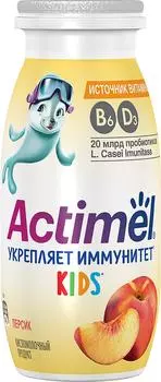 Йогурт питьевой Actimel Персик 1.5% 95г