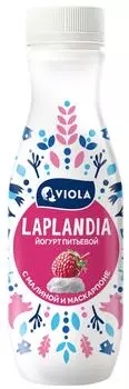 Йогурт питьевой Laplandia с малиной и маскарпоне 2.5% 260г