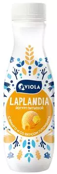 Йогурт питьевой Laplandia с манго и со вкусом пломбира 2.5% 260г