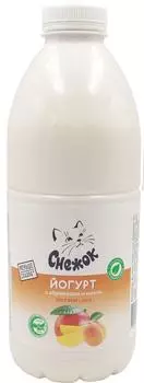 Йогурт питьевой Снежок Абрикос-Манго 1.5% 900г