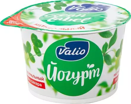 Йогурт Valio Натуральный 3.4% 180г