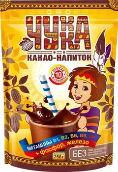 Какао-напиток растворимый ЭКОлогика Чукка 250г