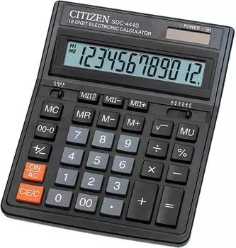 Калькулятор Citizen SDC-444S настольный