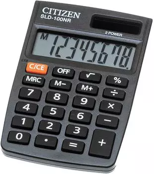 Калькулятор Citizen SLD-100NR карманный