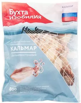 Кальмар Бухта изобилия дальневосточный 800г