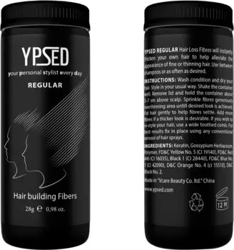 Камуфляж для волос Ypsed Regular Black 28гс доставкой!