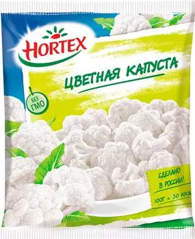 Капуста цветная Hortex быстрозамороженная 400г