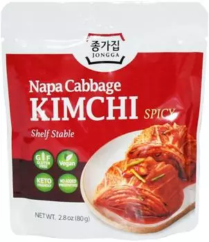 Капуста Jongga Острая Кимчи Дэсанг 80г. Закажите онлайн!