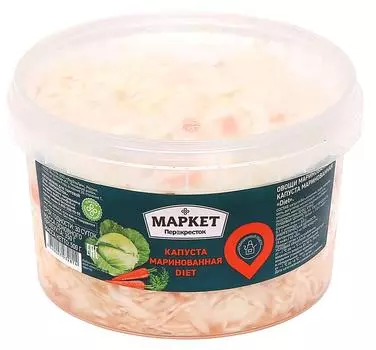 Капуста маринованная Маркет Перекресток Diet 500г