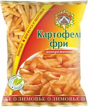 Картофель фри Зимовье замороженный 400гс доставкой!