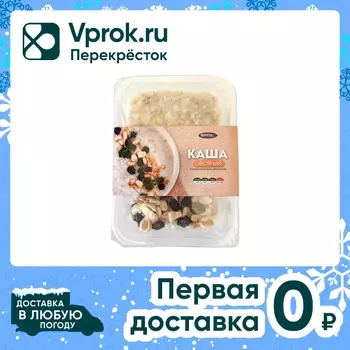 Каша Фросток овсяная с карамельным арахисом замороженная 305г