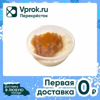 Каша Фросток рисовая на молоке с манговым топпингом замороженная 300г