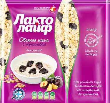 Каша Matti Лактолайф С черносливом 40г