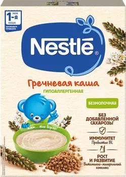 Каша Nestle Гречневая безмолочная 200г. Закажите онлайн!