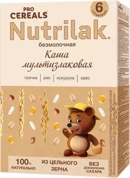 Каша Nutrilak Premium procereals Мультизлаковая 200г