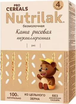 Каша Nutrilak Premium procereals Рисовая 200г