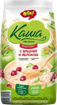 Каша Ого Овсяная с вишней и яблоком 350г