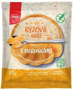 Каша Semix рисовая с абрикосом 65г