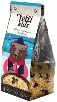 Каша Yelli kids пшенная с клюквой 80г
