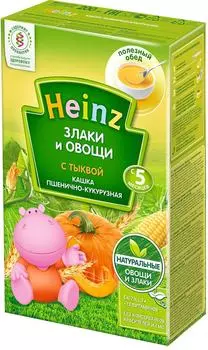 Кашка Heinz Пшенично-кукурузная с тыквой 200г