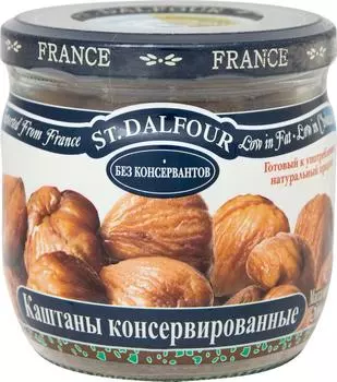 Каштаны St.Dalfour консервированные 200г