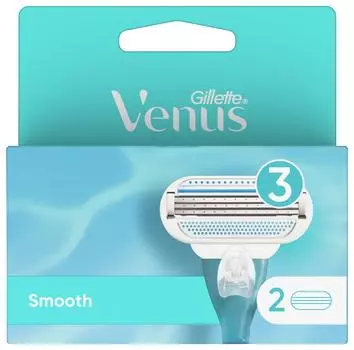 Кассеты для бритья Gillette Venus 2шт. Закажите онлайн!
