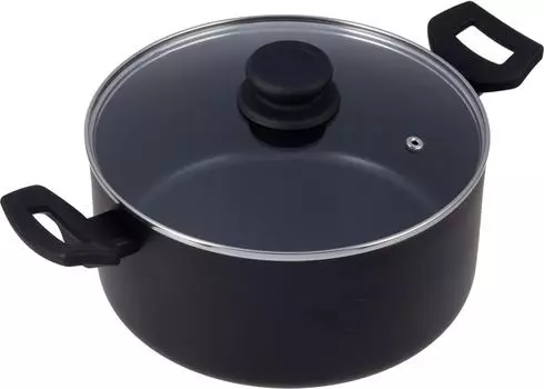 Кастрюля Atmosphere Black Swan с крышкой 4л