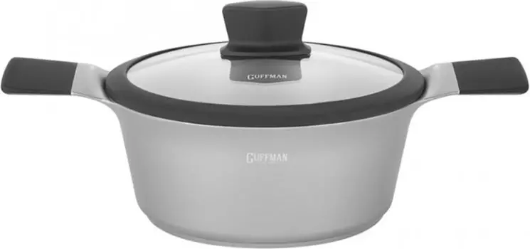 Кастрюля Guffman Eclipse со стеклянной крышкой 2.3л 20см