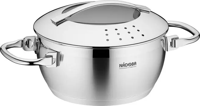 Кастрюля Nadoba Maruska со стеклянной крышкой 16см 1.4л