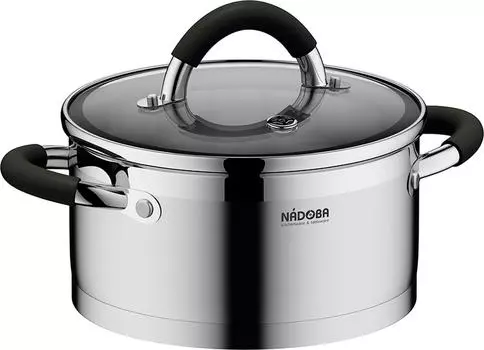 Кастрюля Nadoba Olina со стеклянной крышкой 18см 2.1л