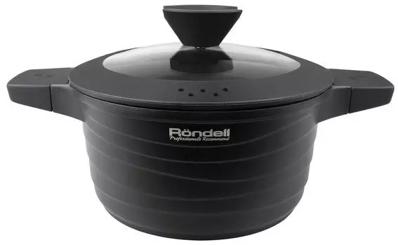 Кастрюля Rondell Walzer с крышкой 24см