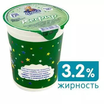 Кефир Амка 3.2% 200г - Vprok.ru Перекрёсток