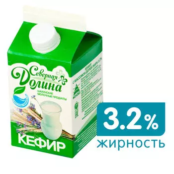 Кефир Северная Долина 3.2% 450г