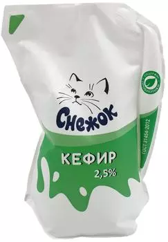 Кефир Снежок 2.5% 900г