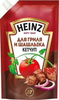 Кетчуп Heinz для Гриля и Шашлыка 320г. Закажите онлайн!