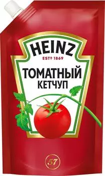 Кетчуп Heinz Томатный 320г - Vprok.ru Перекрёсток