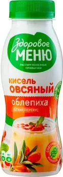 Кисель овсяный Здоровое Меню с облепихой 250мл